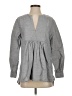 CO Gray Blue 3/4 Sleeve Blouse Size S - photo 1