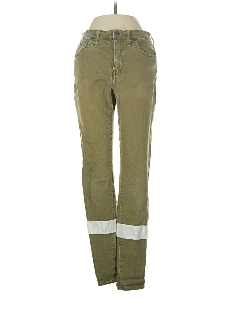 Pre-owned Madewell Cargo Pants In Green