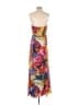 Bellatrix 100% Polyester Tropical Yellow Casual Dress Size XS - photo 2