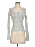 Shein Silver Long Sleeve T-Shirt Size 2 - photo 1