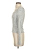 Shein Silver Long Sleeve T-Shirt Size 2 - photo 5