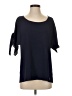 MICHAEL Michael Kors Blue Short Sleeve Blouse Size S - photo 1