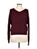 Fashion Nova 100% Acrylic Burgundy Pullover Sweater Size L - photo 1