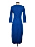 Venus Solid Blue Cocktail Dress Size XS - photo 2