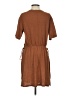 Old Navy Solid Brown Casual Dress Size S - photo 2