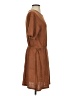 Old Navy Solid Brown Casual Dress Size S - photo 4