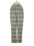 GeeGee Plaid Gray Casual Pants Size S - photo 1