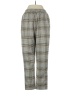 GeeGee Plaid Gray Casual Pants Size S - photo 2