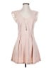 BCBGeneration Hearts Pink Cocktail Dress Size 4 - photo 1