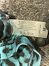 Unbranded Animal Print Teal Swimsuit Top Size M - photo 3
