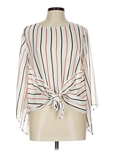 Jealous Tomato 3/4 Sleeve Blouse (view 1)