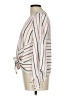 Jealous Tomato Stripes Ivory 3/4 Sleeve Blouse Size L - photo 5