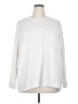 Three Dots White Long Sleeve Top Size XXL - photo 1