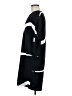 Iris Setlakwe Graphic Black Casual Dress Size M - photo 5
