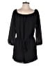 Naked Zebra 100% Polyester Solid Black Romper Size M (estimated) - photo 1