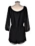 Naked Zebra 100% Polyester Solid Black Romper Size M (estimated) - photo 2