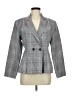 Topshop Houndstooth Gray Blazer Size 8 - photo 1