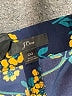 J.Crew 100% Polyester Print Blue Casual Pants Size 00 - photo 4