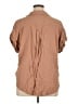 Rouge Tan 3/4 Sleeve Button-Down Shirt Size 1X - photo 2