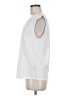 Shein White Sleeveless T-Shirt Size 6 - photo 5