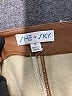 She + Sky Brown Faux Leather Skirt Size S - photo 4