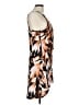 Shein Print Orange Cocktail Dress Size 12 - photo 4