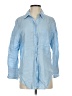 Zara Blue Long Sleeve Button-Down Shirt Size XS - photo 1