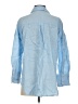Zara Blue Long Sleeve Button-Down Shirt Size XS - photo 2