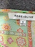Rose + Olive 100% Polyester Green 3/4 Sleeve Blouse Size M - photo 7
