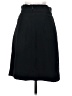 H&M 100% Polyester Solid Black Formal Skirt Size 4 - photo 2