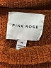 Pink Rose 100% Polyester Brown Turtleneck Sweater Size M - photo 7