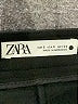 Zara Solid Black Casual Skirt Size S - photo 4