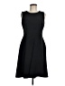 DKNY Solid Black Cocktail Dress Size 8 - photo 1