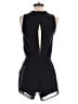 Zella Solid Black Romper Size XXS - photo 2