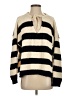 Zara Stripes Tan Pullover Sweater Size S - photo 1