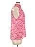 A.L.C. Paisley Pink Sleeveless Blouse Size 8 - photo 4