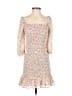 Böhme 100% Polyester Tan Cocktail Dress Size S - photo 1