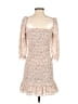 Böhme 100% Polyester Tan Cocktail Dress Size S - photo 2