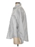 Kal Rieman 100% Cotton Silver Gray Long Sleeve Button-Down Shirt Size 2 - photo 5