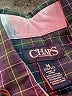 Chaps Checkered-gingham Green Long Sleeve Button-Down Shirt Size 10 - 12 - photo 3