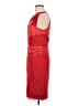 Reiss Color Block Red Cocktail Dress Size 8 - photo 5