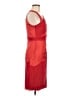 Reiss Color Block Red Cocktail Dress Size 8 - photo 4