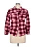 Jessica Simpson 100% Polyester Plaid Pink Jacket Size 10 - photo 1
