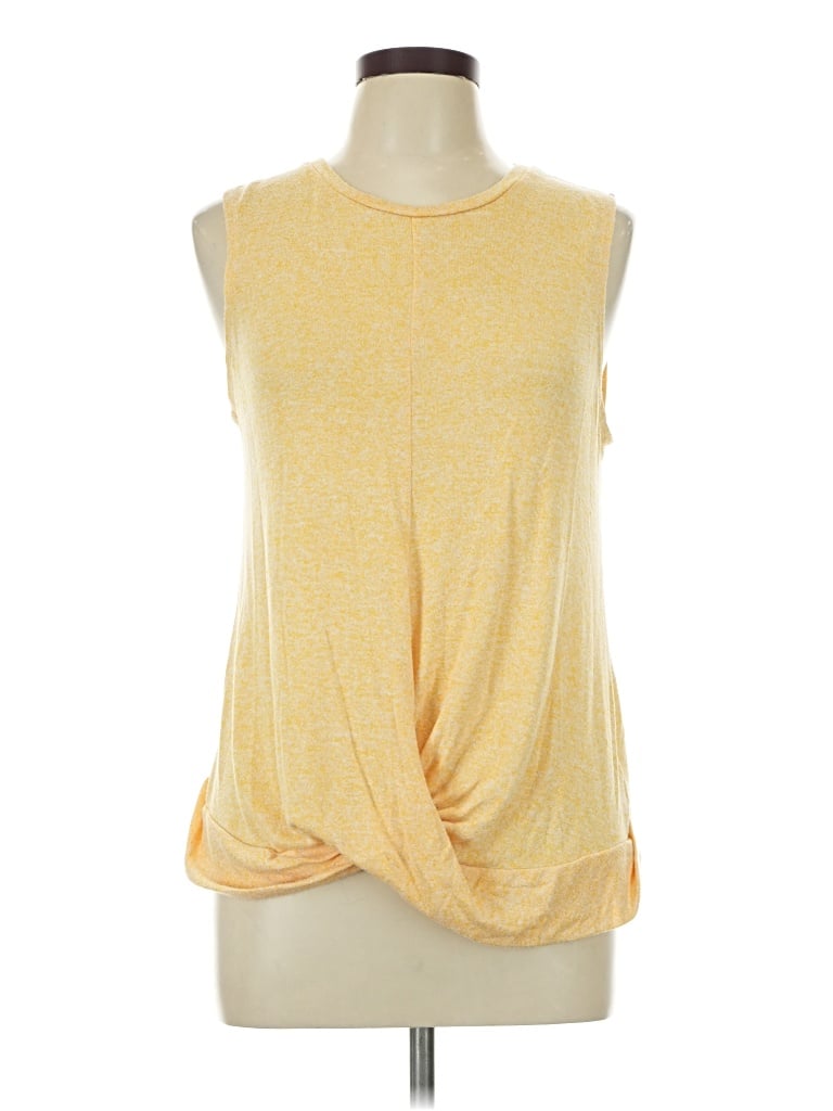 Pre-owned A New Day Sleeveless T-shirt In Yellow