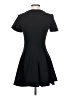 Zara 100% Polyester Solid Black Cocktail Dress Size S - photo 2
