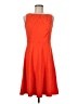 AGB Solid Orange Cocktail Dress Size 6 - photo 1