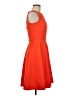 AGB Solid Orange Cocktail Dress Size 6 - photo 4