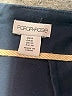 Paraphrase Solid Blue Black Formal Skirt Size 8 - photo 4