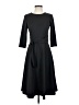 Assorted Brands Solid Black Casual Dress Size S - photo 1