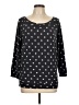 Mix by 41 Hawthorn Polka Dots Black Pullover Sweater Size L - photo 1